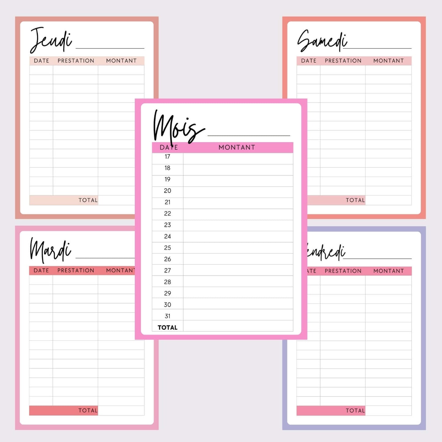 FICHIER CHIFFRE D'AFFAIRE