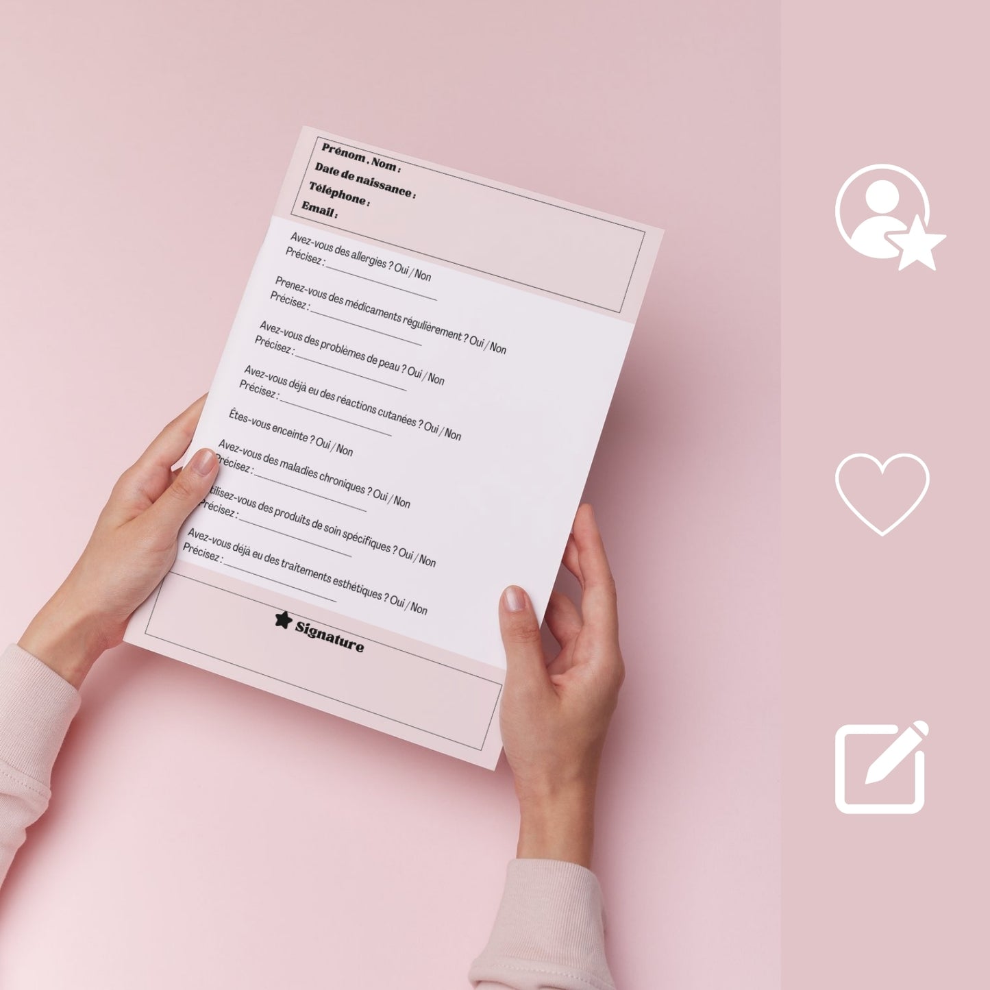 QUESTIONNAIRE CLIENTE