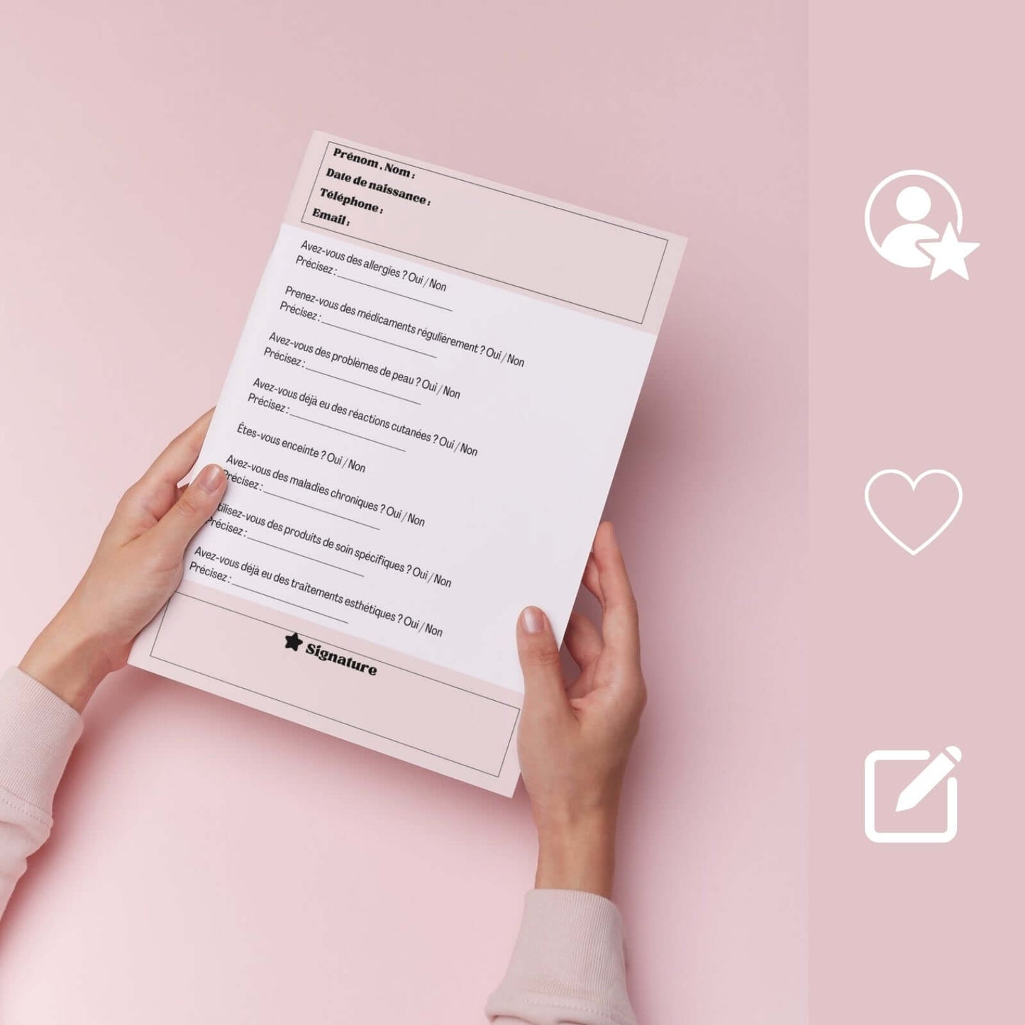 QUESTIONNAIRE CLIENTE