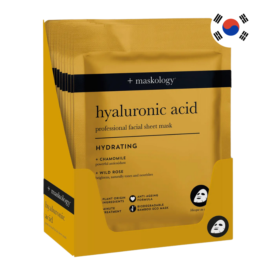 L'acide hyaluronique hydrate et aide à retenir l'humidité de la peau: il contribue à atténuer l'apparence des rides et des ridules. Ce masque contient également de la camomille et de l'églantier. La camomille apporte de l'éclat aux teints ternes, tandis que l'églantier favorise la souplesse de la peau et améliore son fermeté.
Retrouvez ce produit dans le "Kit Microdermabrasion"