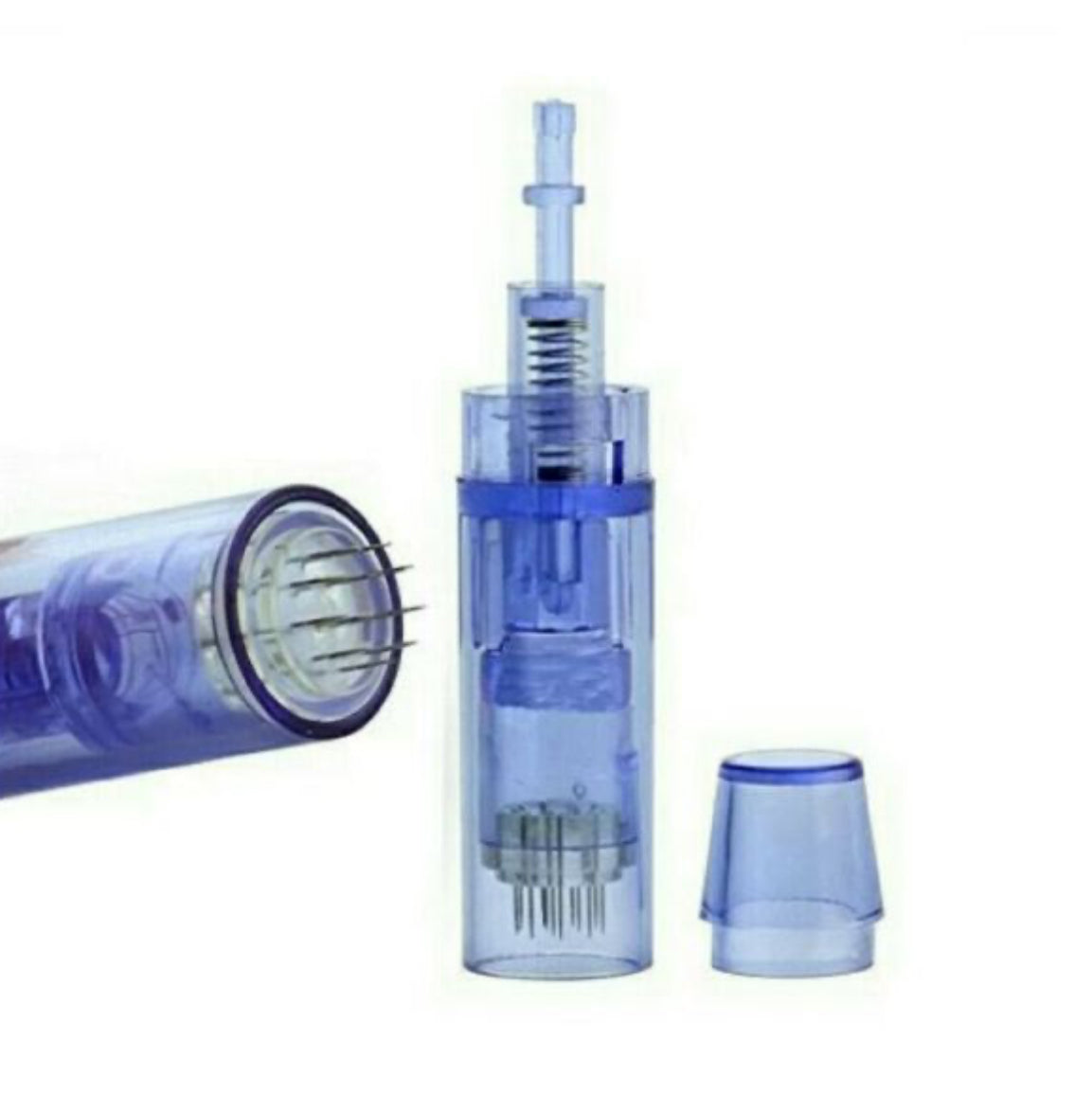 Embouts PIN12 pour stylo Microneedling Dr Pen, avec aiguilles en titane stériles, parfaits pour des soins esthétiques professionnels et précis.