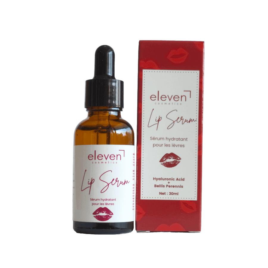 Sérum hydratant, Hydralips 💋 pour le soin microneedling des lèvres. Flacon avec pipette et packaging élégant pour des lèvres nourries et repulpées.
