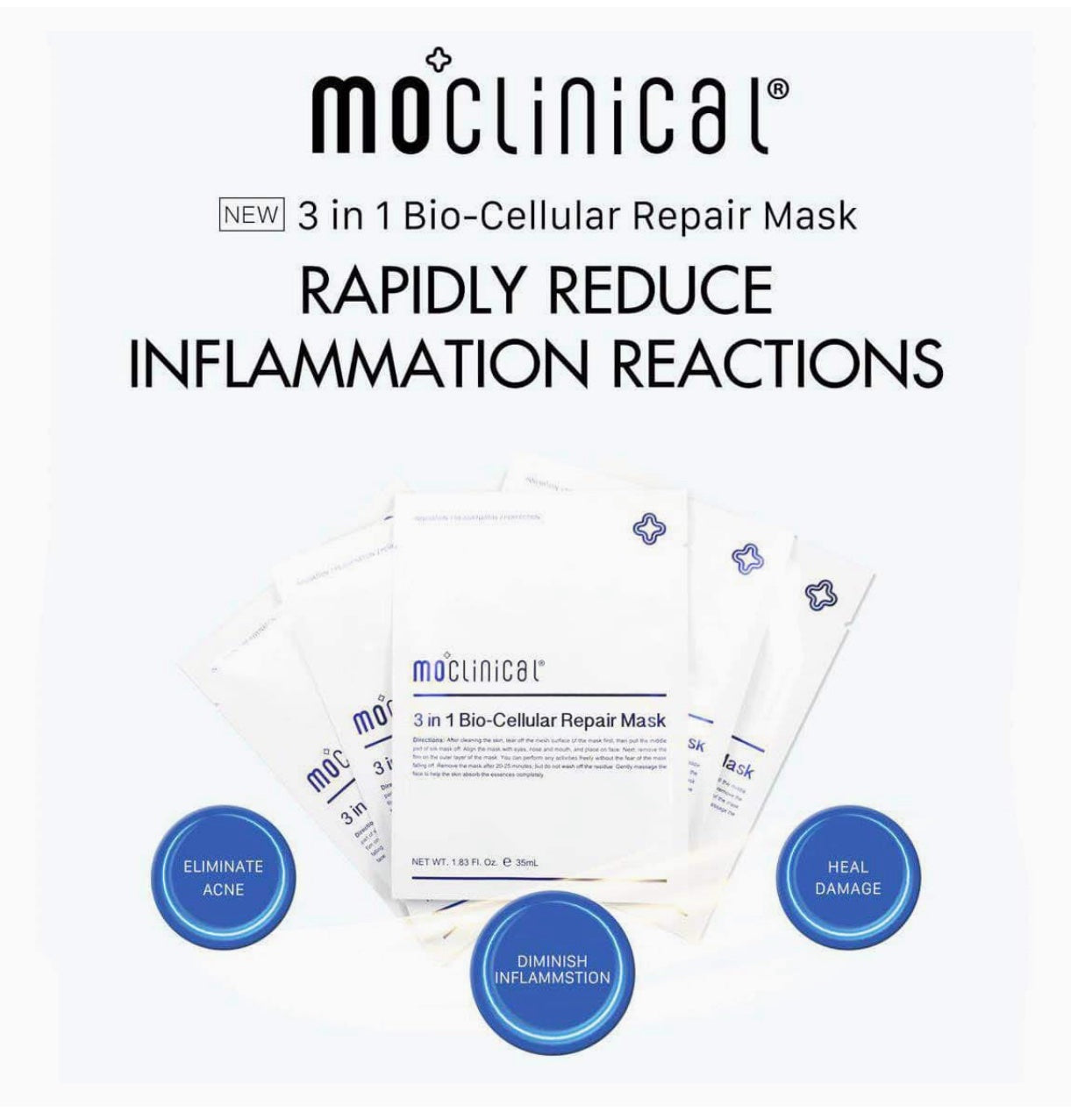 Le masque 3 en 1 Bio Cellular de MO Clinical est formulé pour offrir une approche innovante en matière de soins de la peau.
Ce masque est conçu pour revitaliser, hydrater et améliorer l'élasticité de la peau, tout en ciblant les signes de vieillissement.
Retrouvez ce produit dans le "Kit Microneedling"