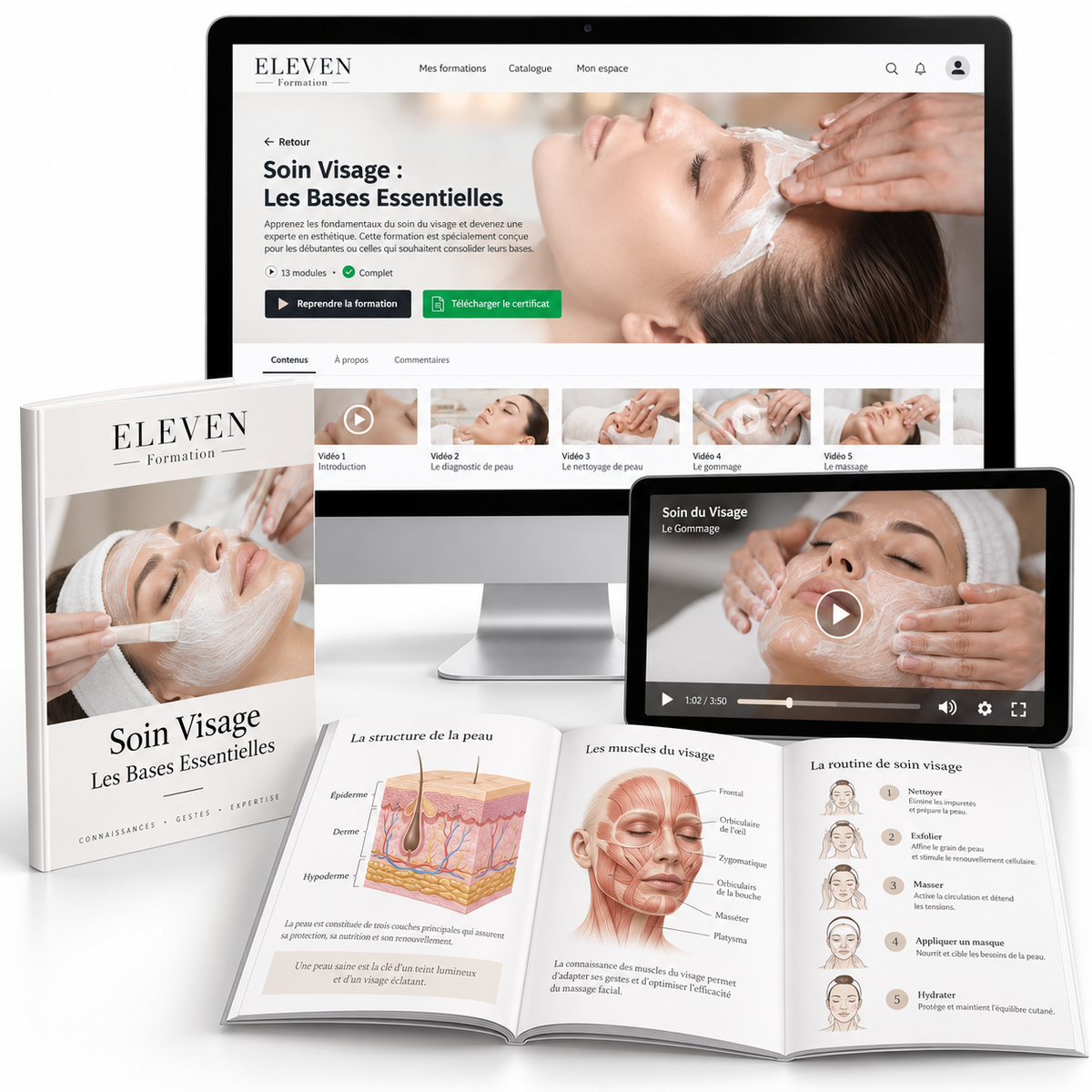 Formation Soin du Visage en Ligne Certifiante