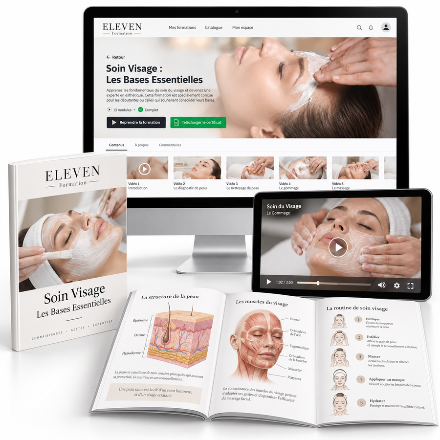 Formation Soin du Visage en Ligne Certifiante