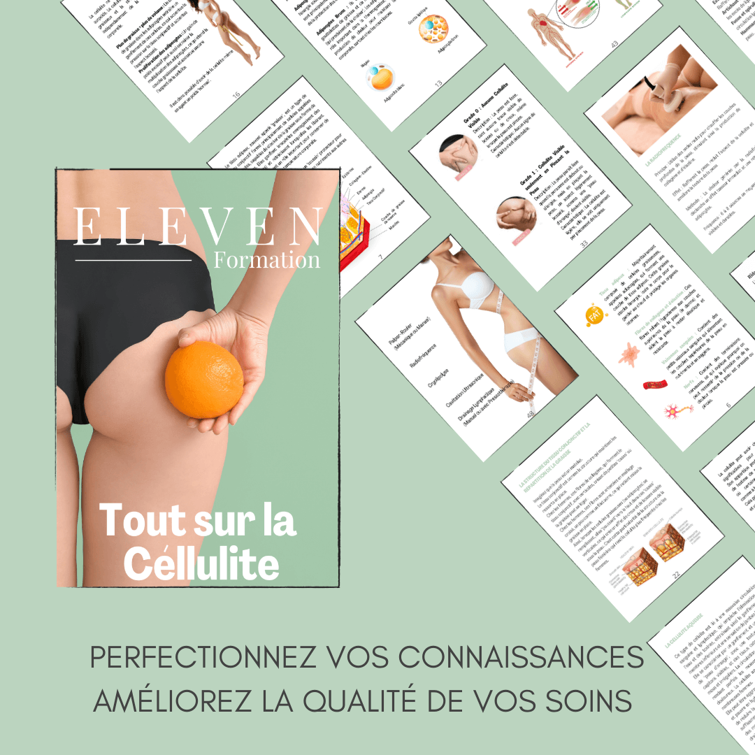 E book : Tout sur la Ceulite : Découvrez les causes et traitements de la cellulite. Devenez experte avec des conseils pratiques pour améliorer vos prestations et l'apparence de la peau de vos clientes