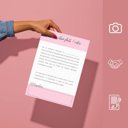 CONSENTEMENT PHOTO CLIENTE