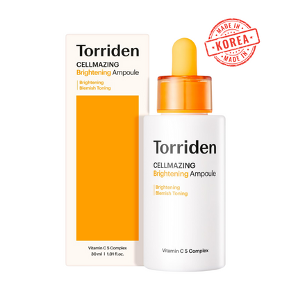 Sérum Vitamine C Torriden - Produit Coréen, pour un teint éclatant, une peau unifiée et une protection contre les radicaux libres, résultats professionnels visibles.