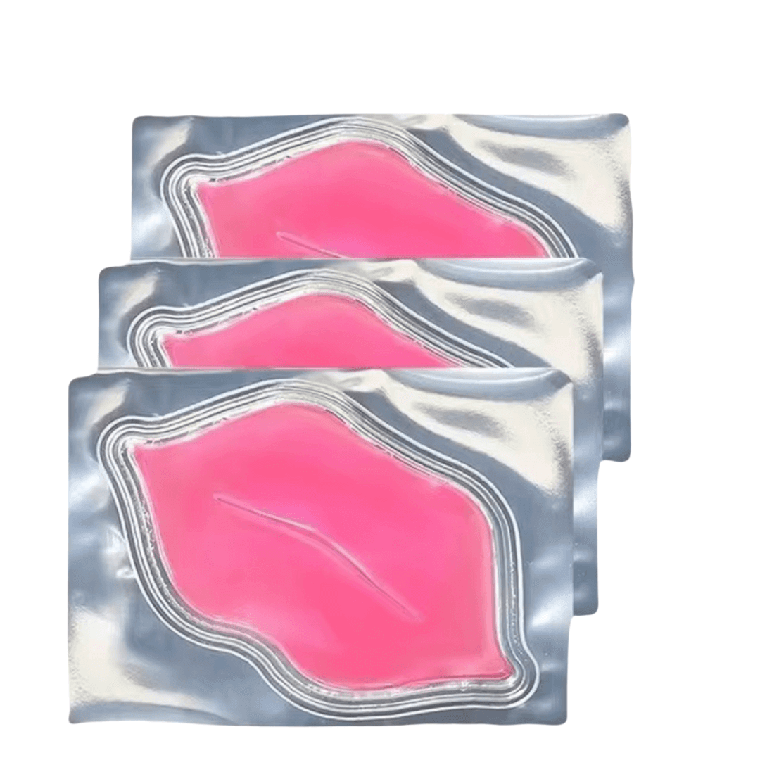 Lot de 10 masques hydratants pour les lèvres Hydralips, parfaits pour nourrir et apaiser après un microneedling des lèvres.