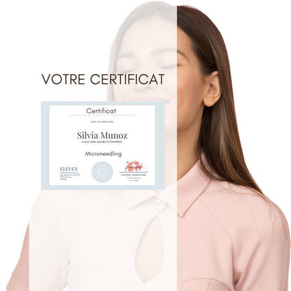 Formation Microneedling + Kit complet avec appareil - certificat de formation de Silvia Munoz