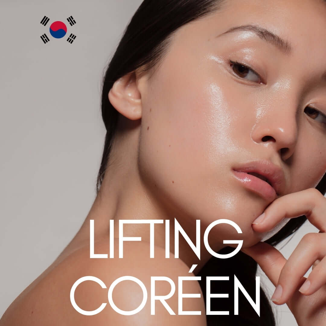 Image d'une femme présentant les résultats d'une Formation Lifting Coréen en ligne.