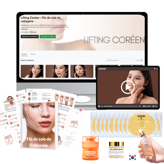 Formation Lifting Coréen + Kit produits complet