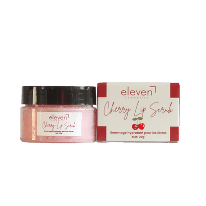Gommage Lèvres Hydralips – Exfoliant Cerise en pot et emballage, produit pour des lèvres douces et hydratées.