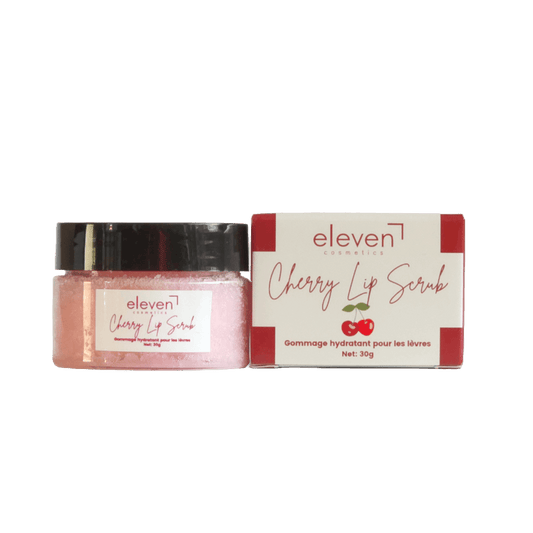 Gommage Lèvres Hydralips – Exfoliant Cerise en pot et emballage, produit pour des lèvres douces et hydratées.