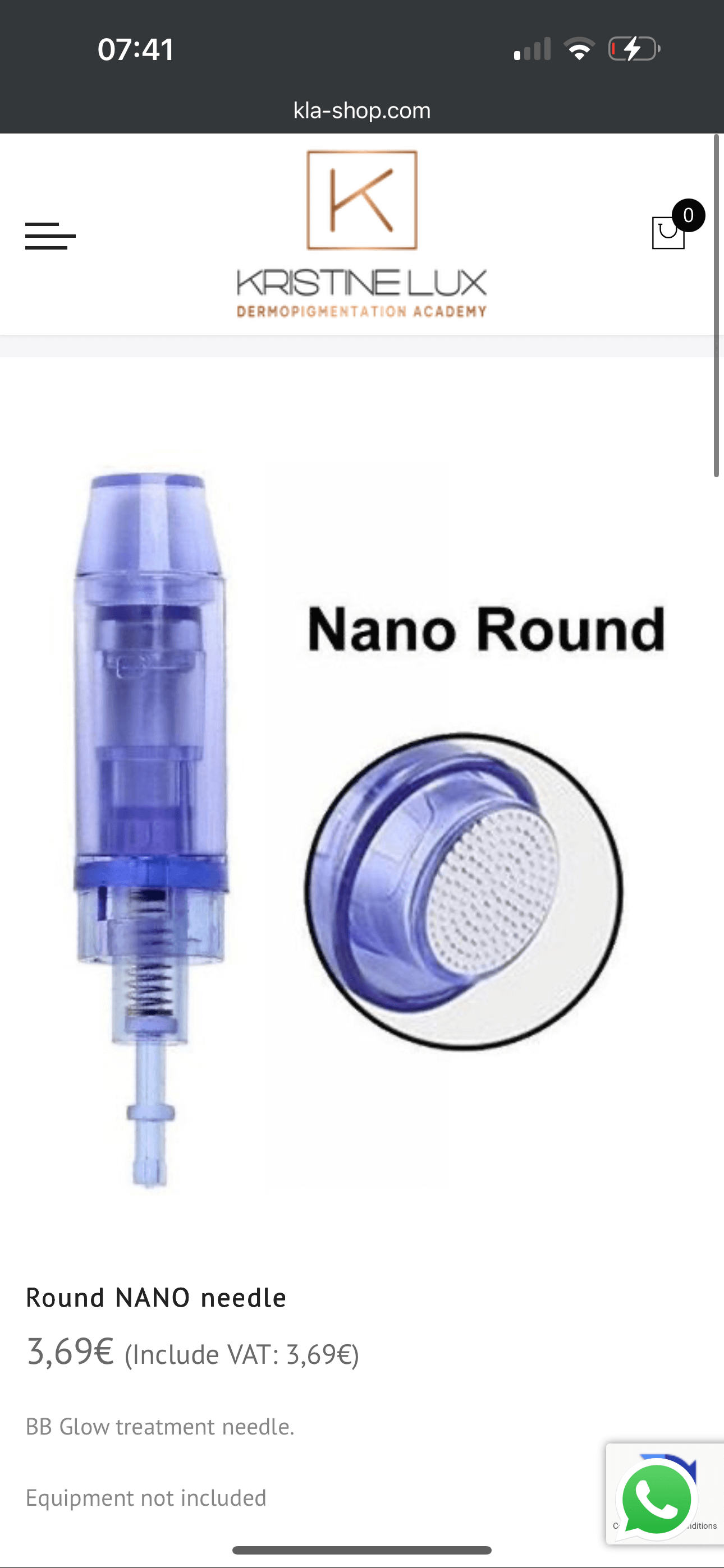 10 Embouts Nano Dr Pen Microneedling | Embouts stériles - Embout NANO et aiguille ronde pour soin de peau délicat.