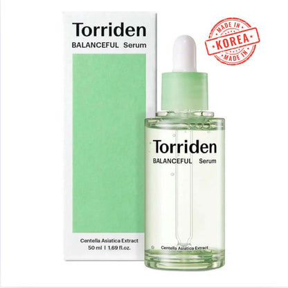 Kit Produit HydroFacial Complet de Torriden avec extrait de Centella Asiatica pour peau équilibrée.