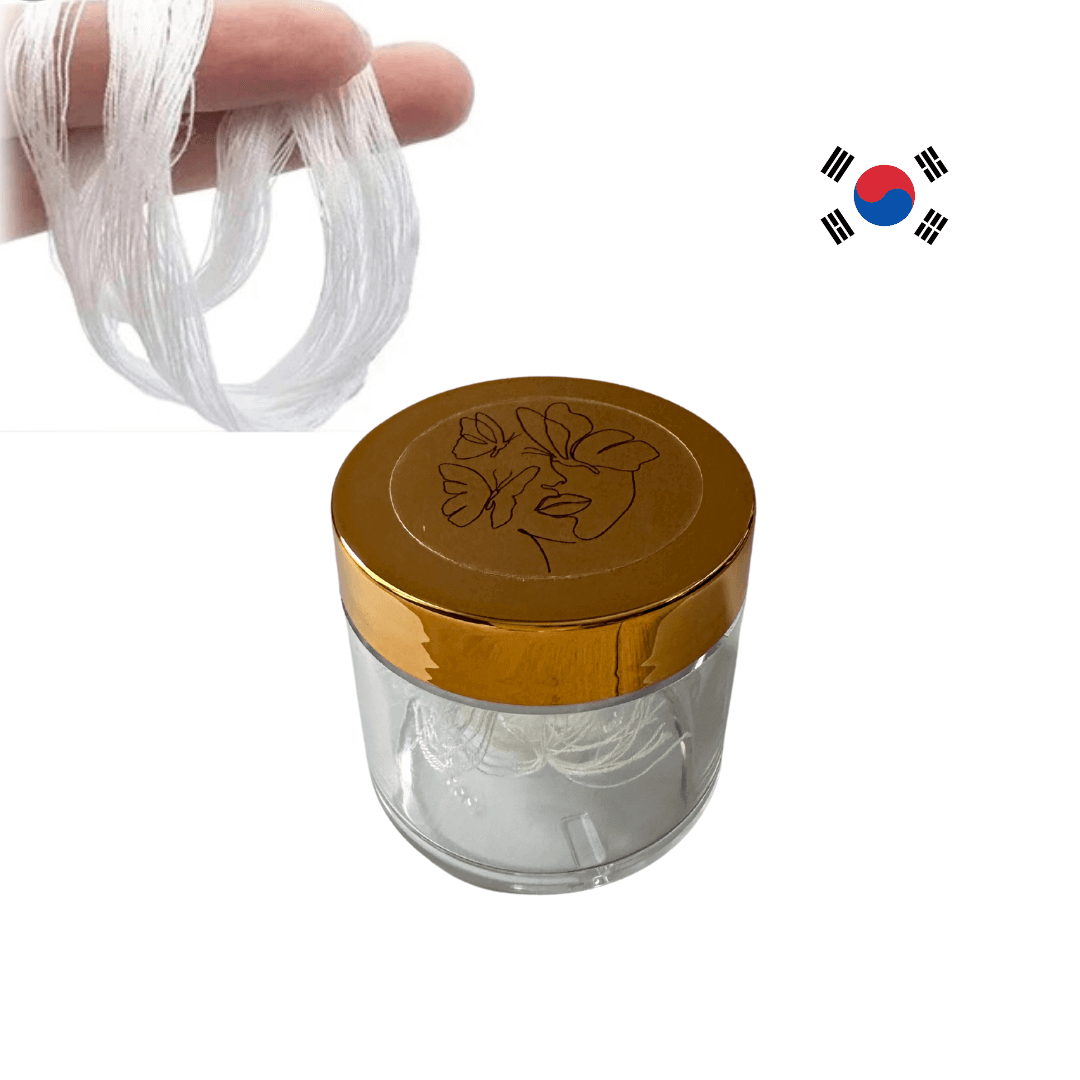 kit lifting coreen fils de soie de collagene – fils collagene, 80 fils de soie de collagene