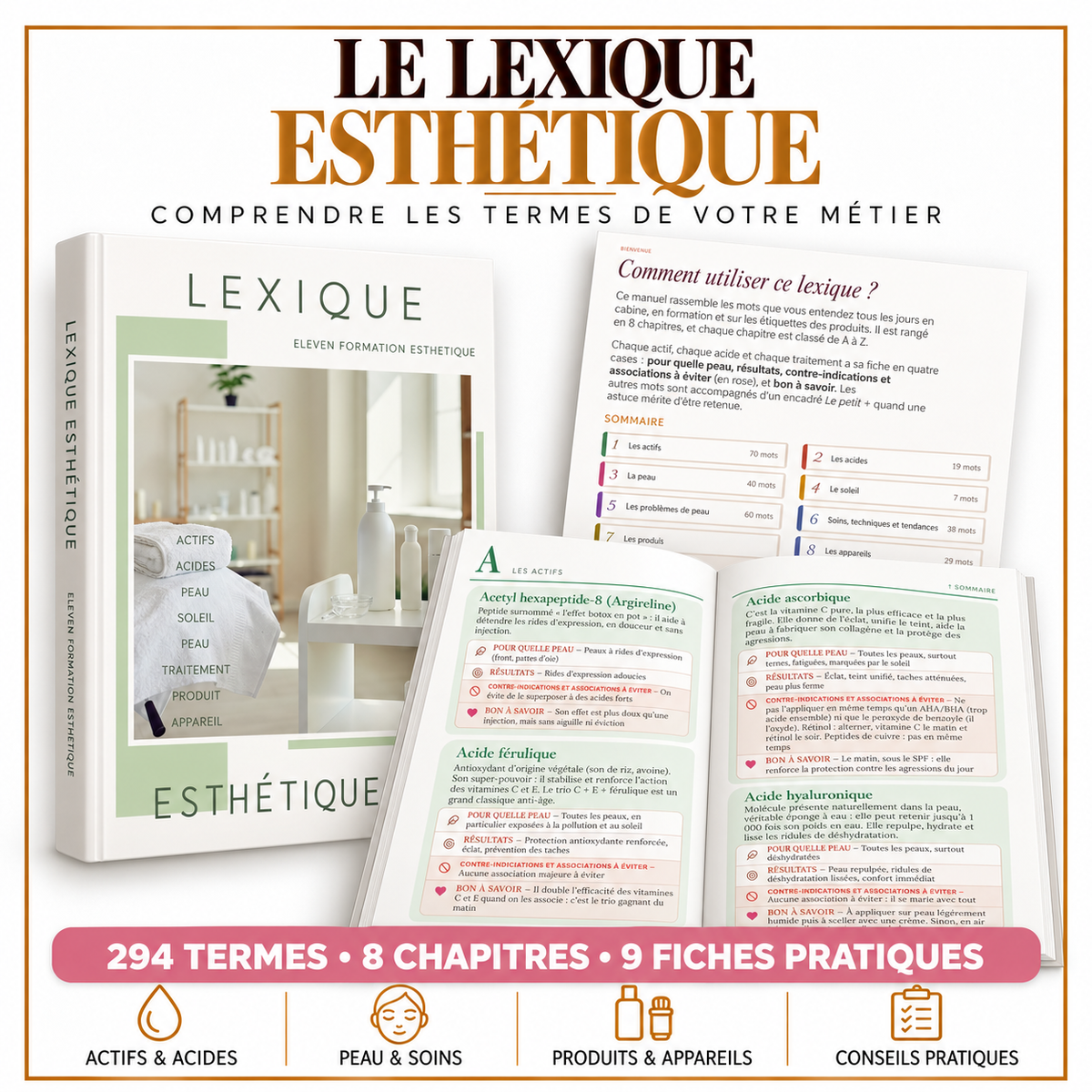 Lexique de l'Esthéticienne