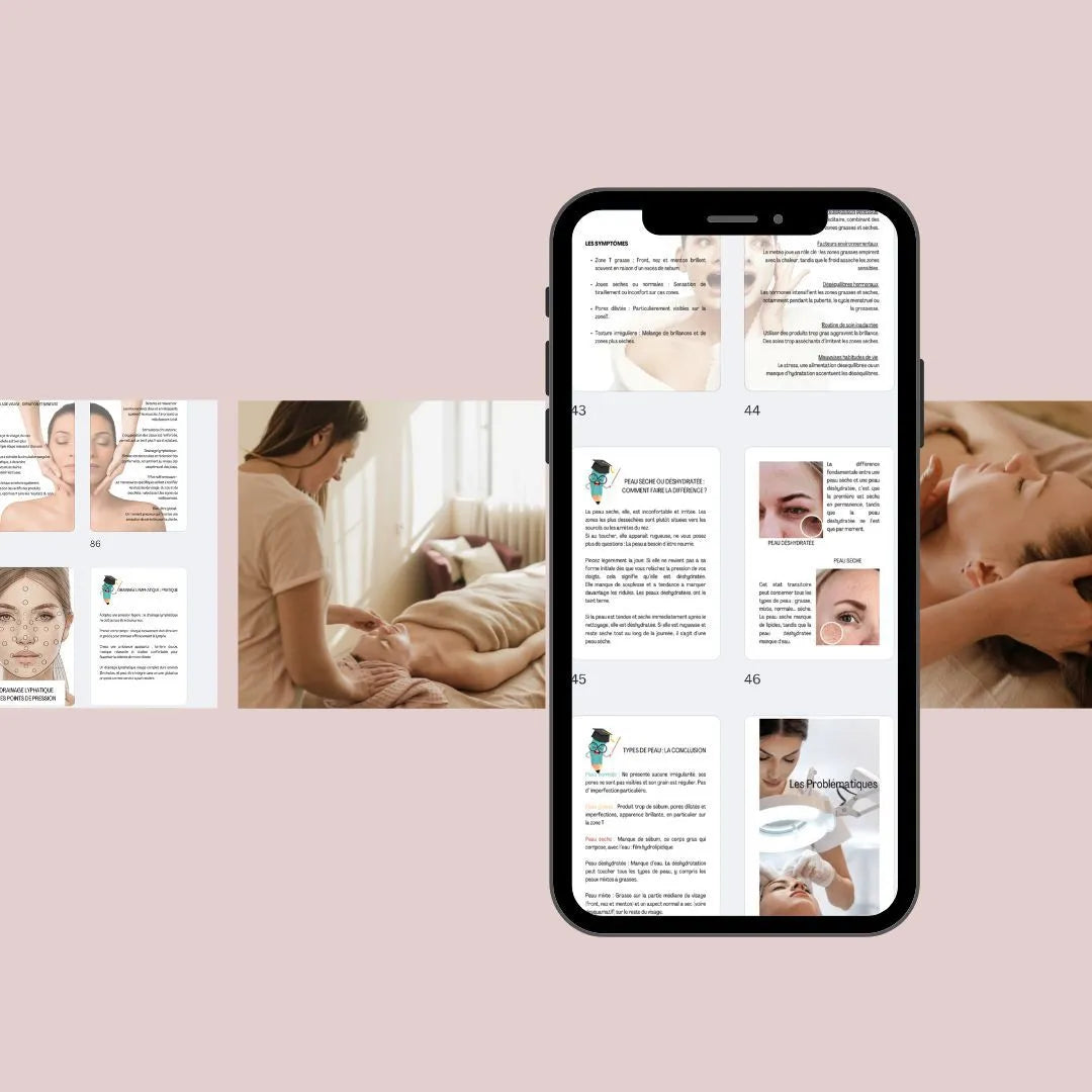 Formation Soin du visage + Kit produits complet BeautyMed fabriqué en france