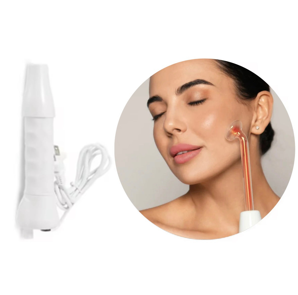 Le Kit Professionnel Haute Fréquence est un appareil portable innovant conçu pour des traitements de beauté et d'élimination de l'acné. Facile à utiliser, cet appareil est idéal pour un usage à domicile. Il comporte une poignée avec un tube d'électrode en verre monté, permettant des traitements ciblés et précis.